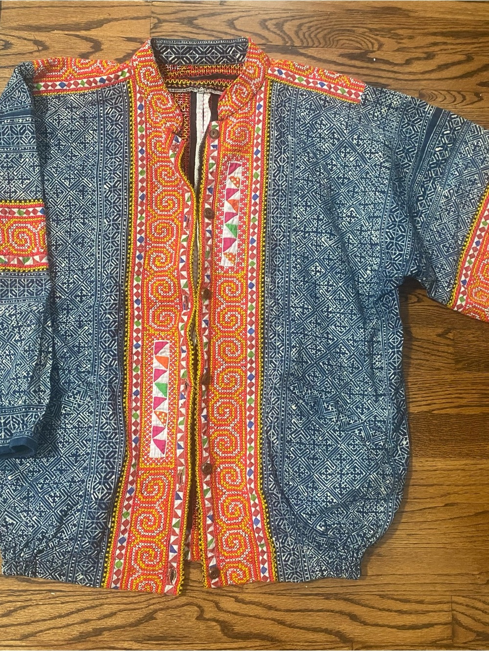 HMONG Cotton Jacket- Large